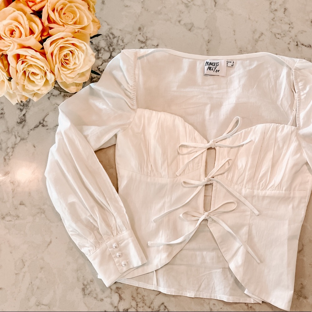 Princess Polly White Blouse